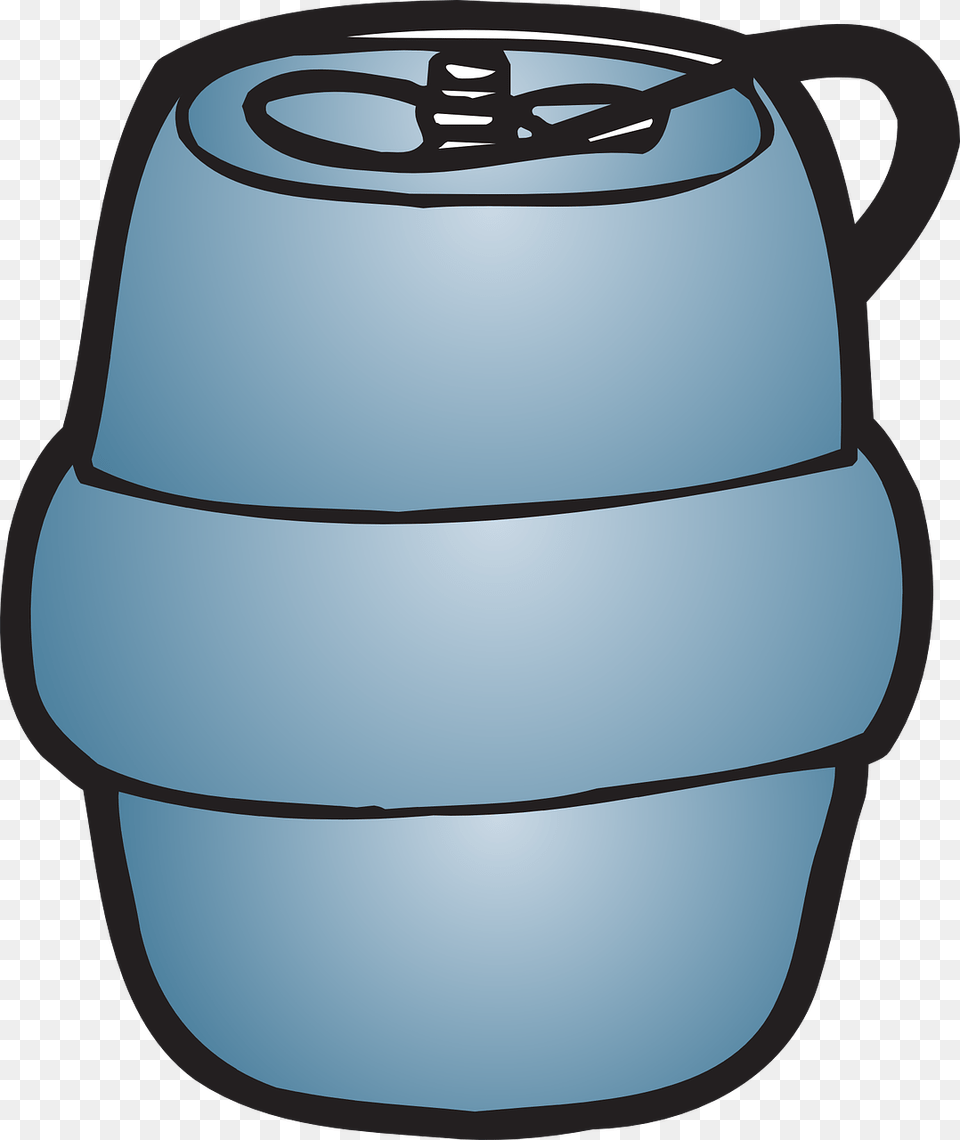 Beer Keg Keg Beer Dispenser Beer Barrel Beer Cooler Beer Keg Clip Art, Jar, Pottery, Urn Free Png