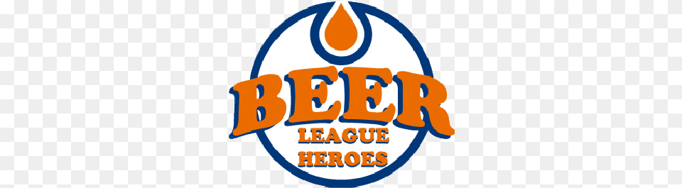 Beer League Heroes Season Primers Edmonton Oilers, Logo, People, Person Free Transparent Png