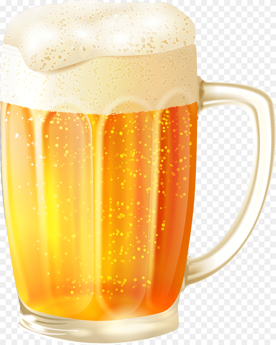 Beer Mug Banner Freeuse Cup Of Beer, Alcohol, Beer Glass, Beverage, Glass Free Png Download