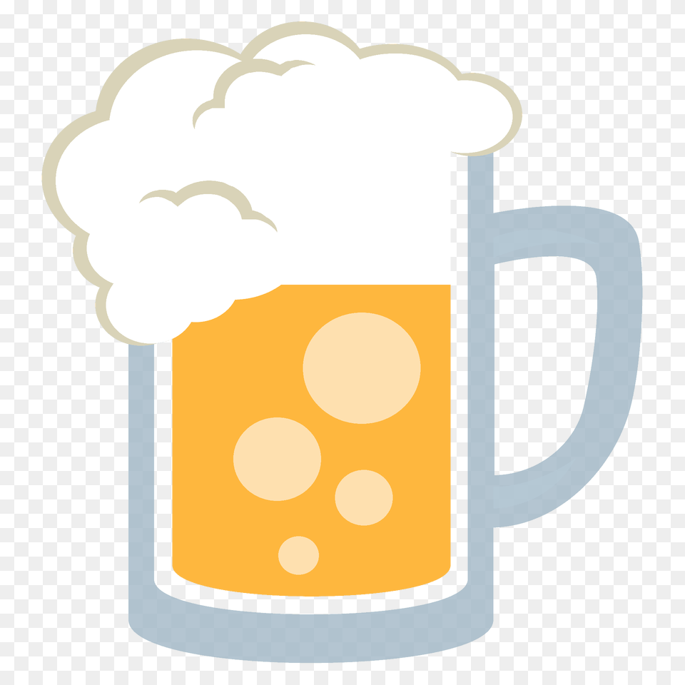 Beer Mug Emoji Clipart, Alcohol, Beverage, Cup, Glass Free Transparent Png