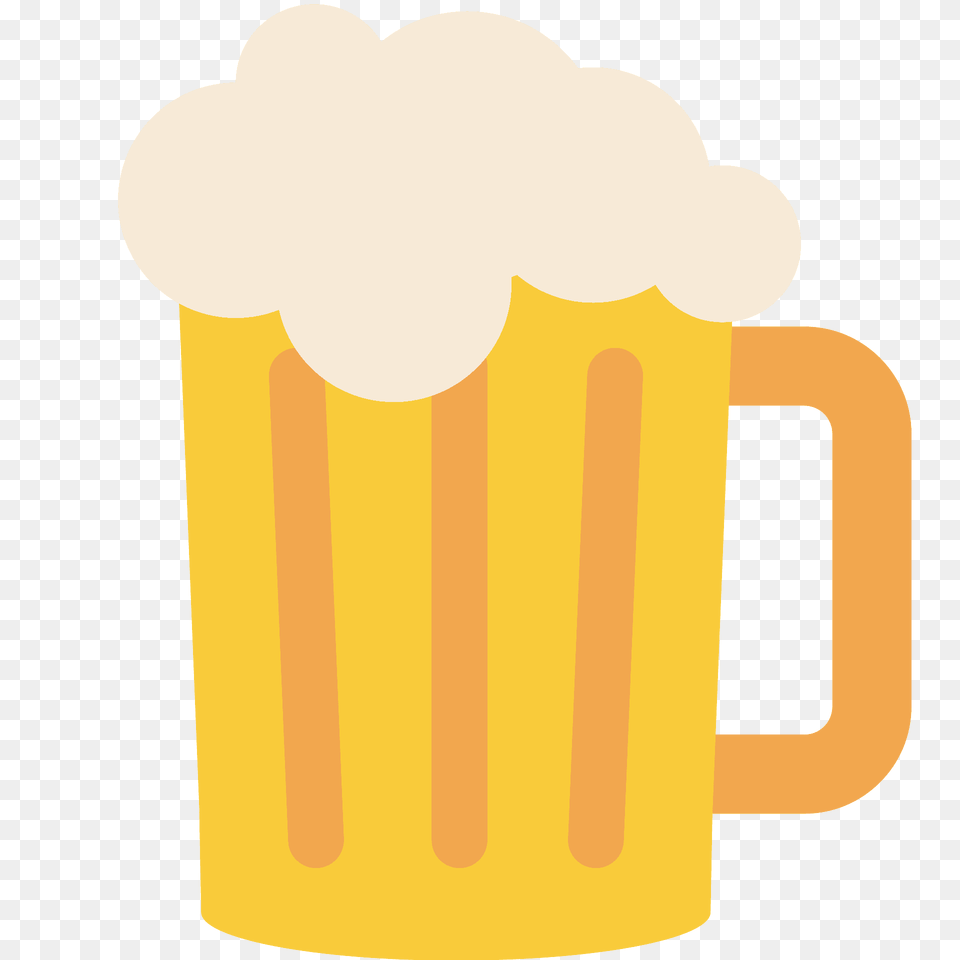 Beer Mug Emoji Clipart, Alcohol, Beverage, Cup, Glass Free Png