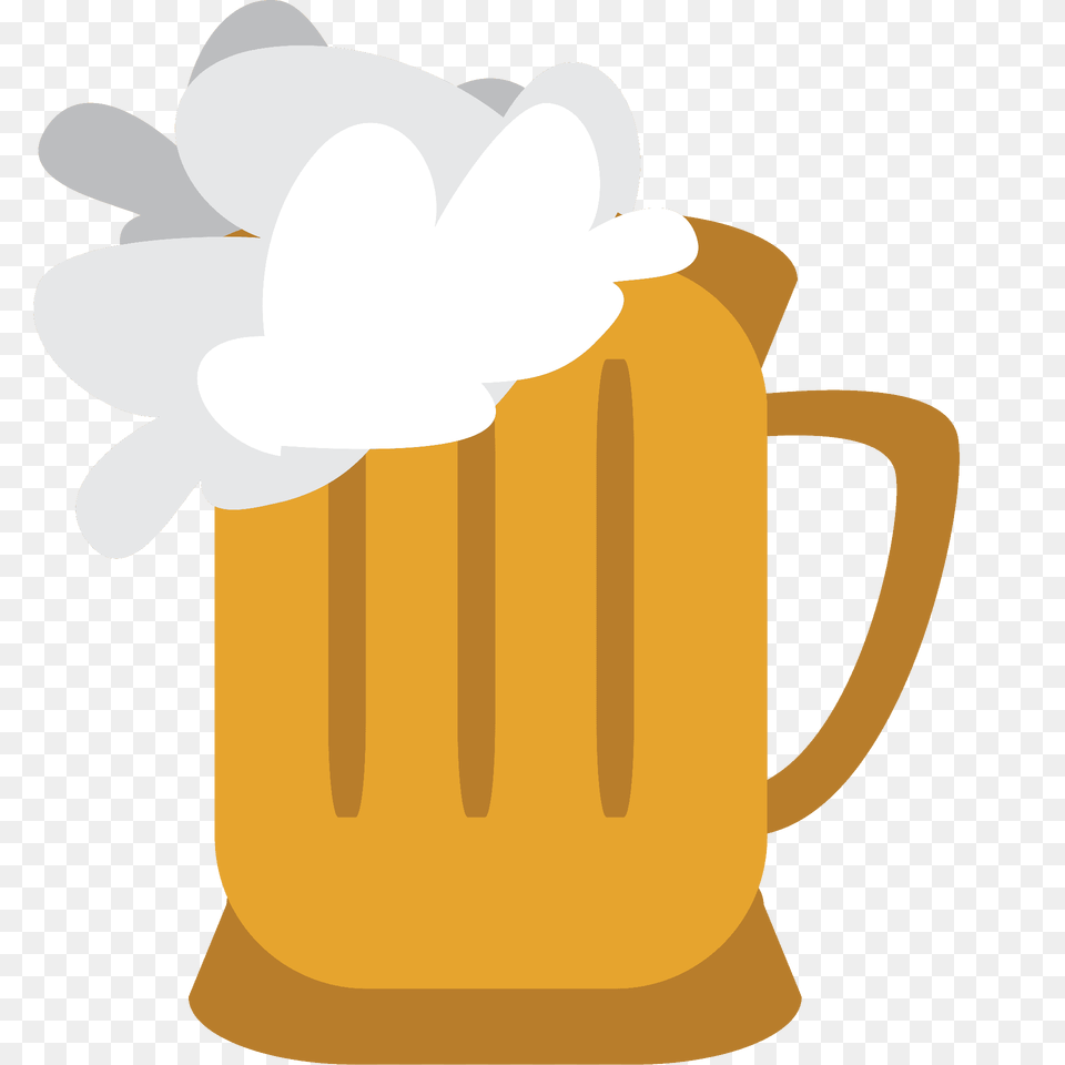 Beer Mug Emoji Clipart, Cup, Nature, Outdoors, Snow Free Png Download