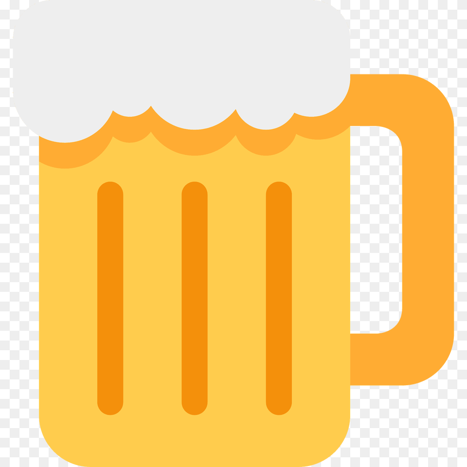 Beer Mug Emoji Clipart, Cup, Glass, Alcohol, Beverage Free Png Download