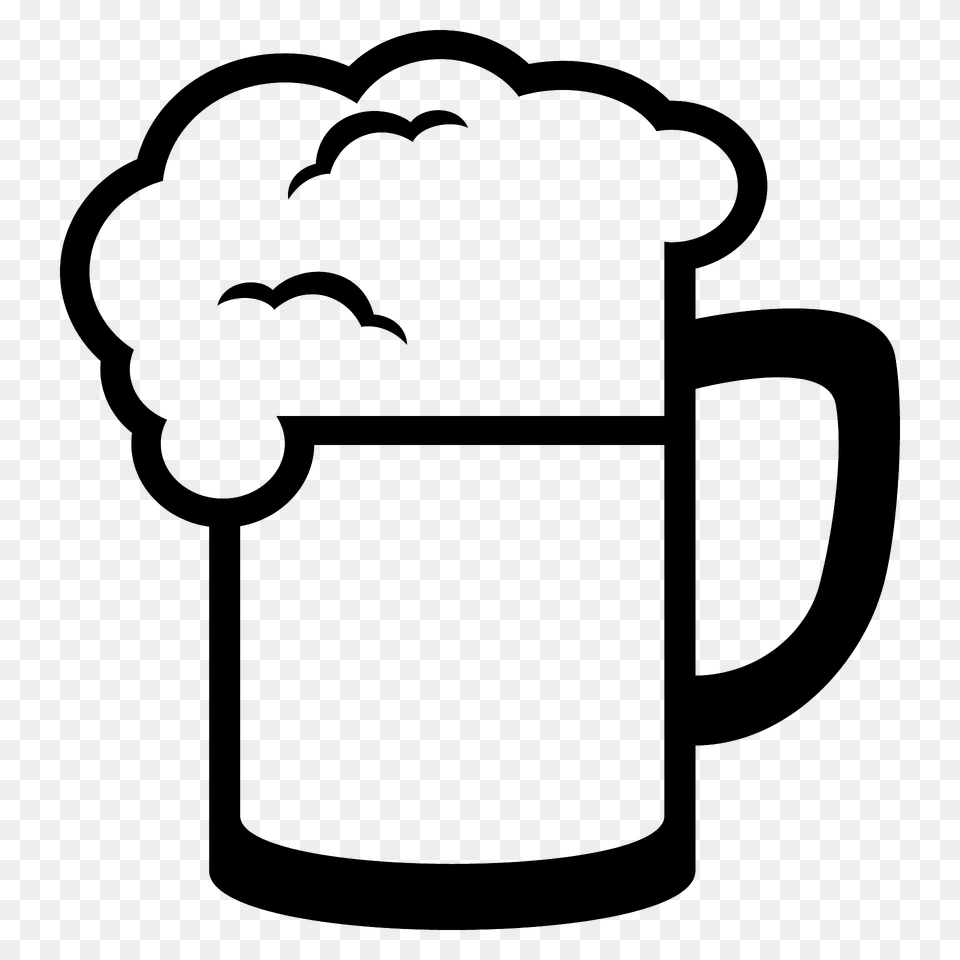 Beer Mug Emoji Clipart, Cup, Stein, Alcohol, Beverage Free Png