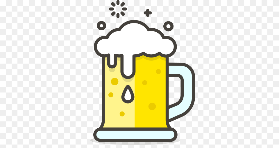 Beer Mug Icon Free Of Free Vector Emoji, Alcohol, Beverage, Cup, Glass Png