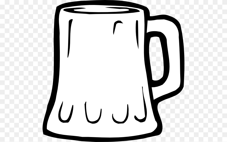 Beer Mug Silhouette Transparent Library Empty Beer Mug Clip Art, Cup, Stein Png