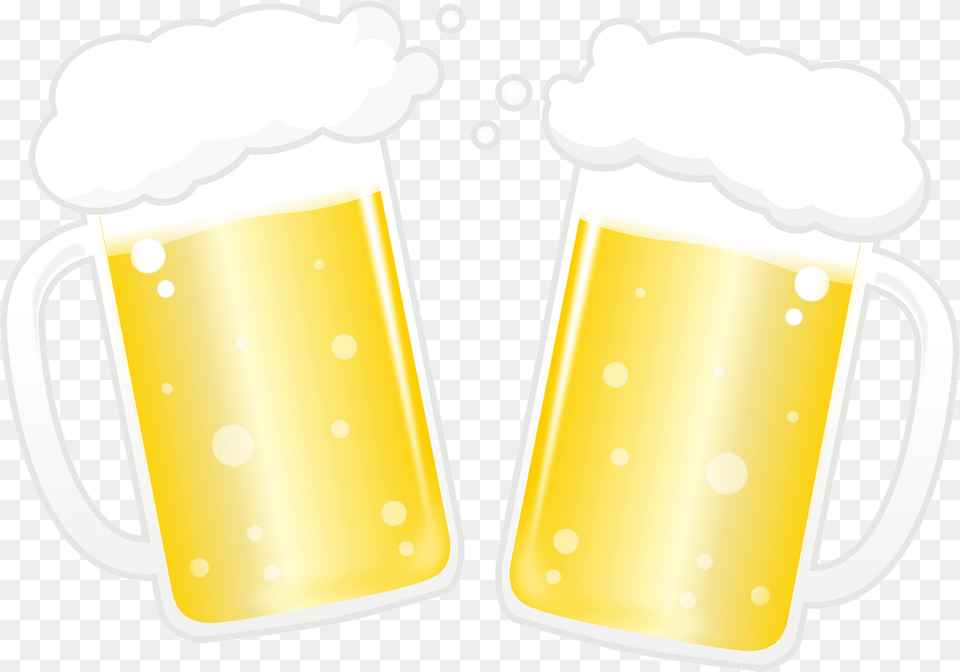 Beer Mugs Clipart, Alcohol, Beverage, Glass, Cup Free Png