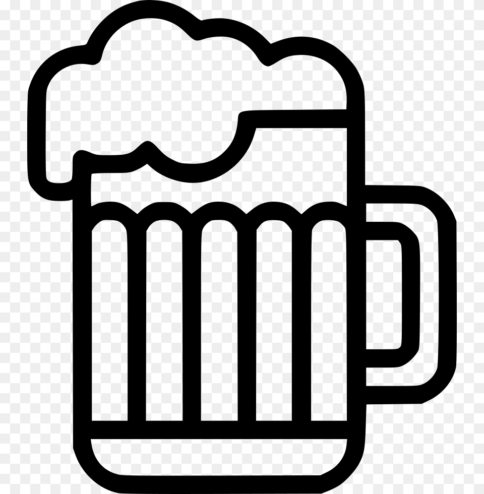Beer Pint Snacks And Drinks Icon, Cup Free Transparent Png