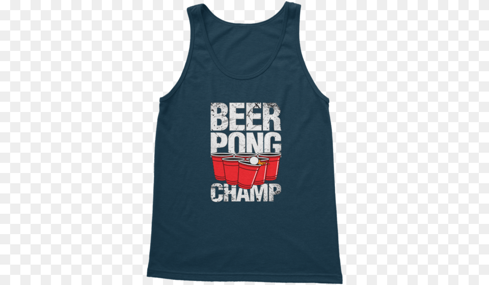 Beer Pong 2 Classic Adult Vest Top T Shirt, Clothing, Tank Top, T-shirt Free Png