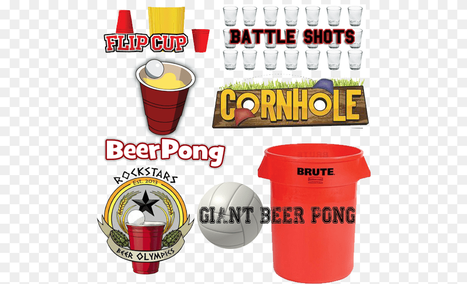 Beer Pong, Cup, Bucket Png Image