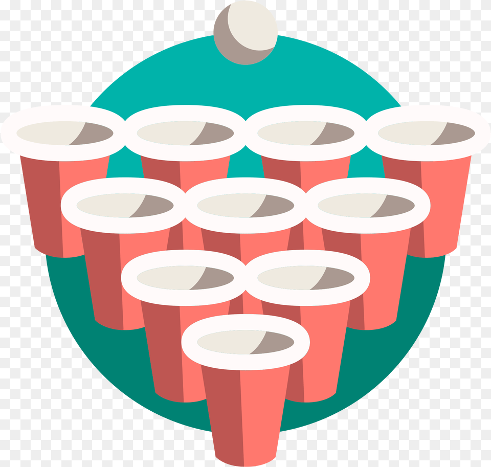 Beer Pong Icon Clipart Beer Pong Cup Icon, Dynamite, Weapon, Disposable Cup Free Transparent Png