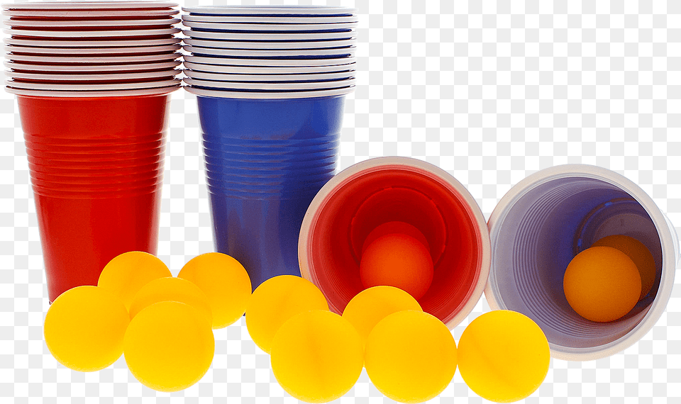 Beer Pong Set Action, Cup, Plastic, Egg, Food Png Image