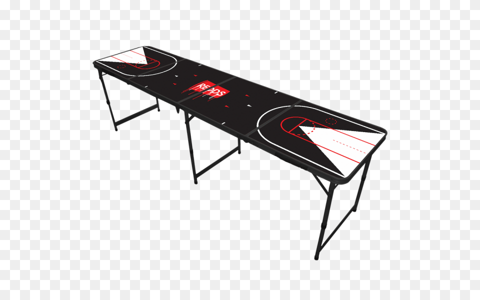 Beer Pong Table Black Basketball Court Design Redds Cups, Furniture, Coffee Table, Cooktop, Indoors Free Transparent Png
