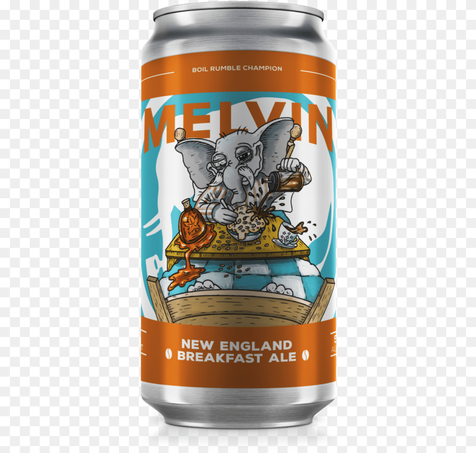 Beer Review Melvin New England Breakfast Ale Alcohol Melvin New England Breakfast Ale, Beverage, Lager, Can, Tin Free Png Download