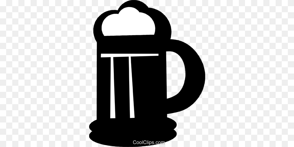 Beer Stein Royalty Vector Clip Art Illustration, Cup, Alcohol, Beverage Free Png Download