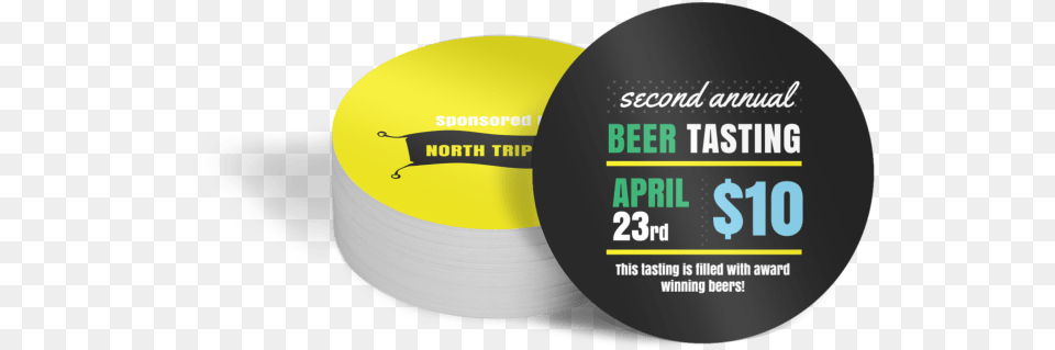 Beer Tasting Coaster Template Preview Circle, Ball, Sport, Tennis, Tennis Ball Free Transparent Png