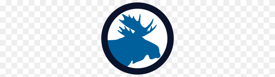 Beer The Blue Moose, Logo, Animal, Mammal, Wildlife Png Image