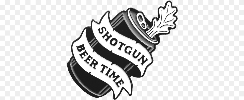 Beer Time39 Pin Shotgun A Beer Illustration, Logo, Smoke Pipe Free Transparent Png