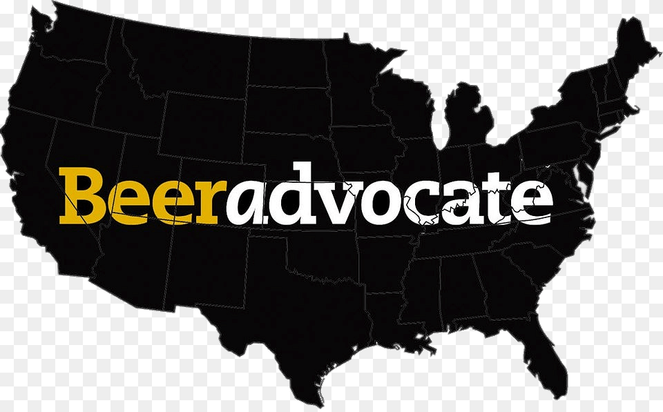 Beeradvocate Usa Map, Chart, Plot, Atlas, Diagram Free Png Download