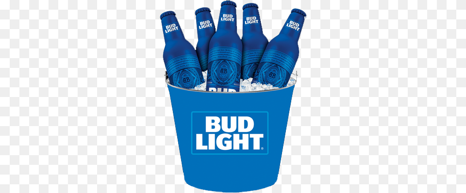 Beers Bud Light Logo Transparent, Alcohol, Beer, Beverage, Bottle Png