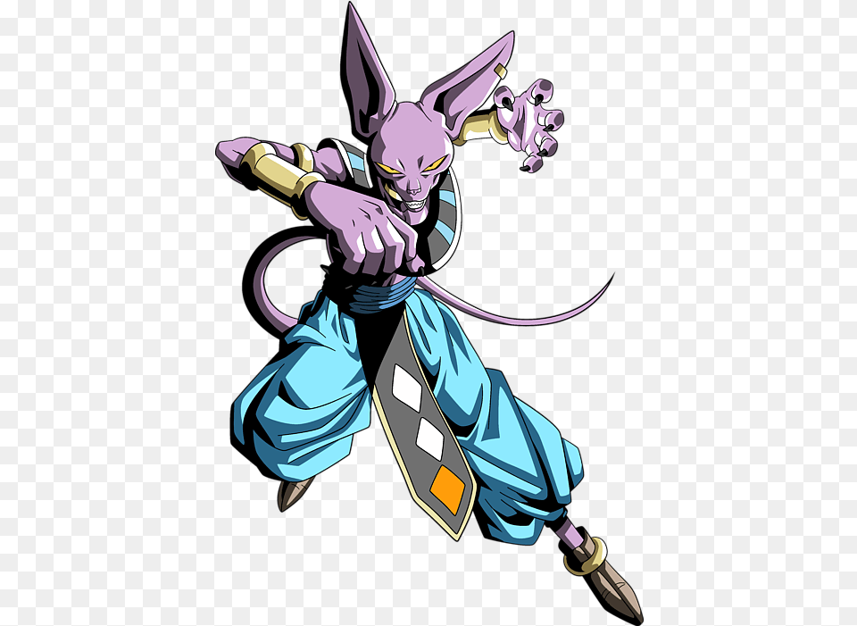 Beerus Bath Towel For Sale Beerus From Dragon Ball Z, Book, Comics, Publication, Person Free Transparent Png