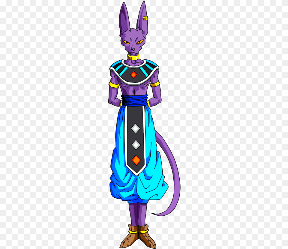 Beerus By Alexiscabo1 Imagenes De Bills Dbs, Purple, Adult, Female, Person Png Image