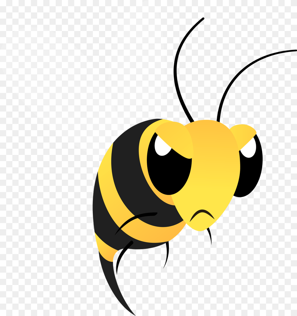 Bees Angry U0026 Clipart Ywd Angry Bee Clipart, Animal, Insect, Invertebrate, Wasp Free Transparent Png