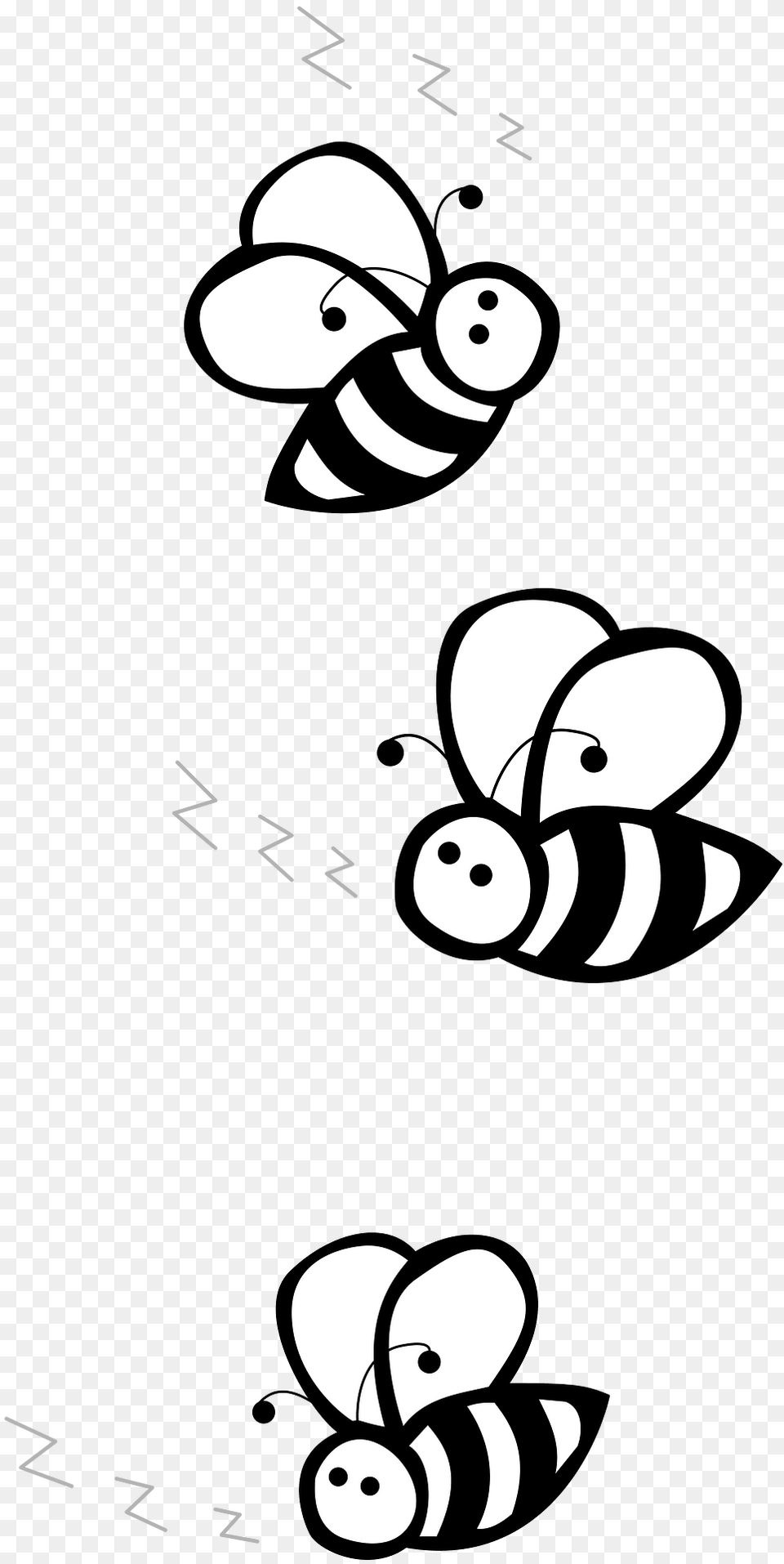 Bees Clipart, Green, Cartoon Free Png