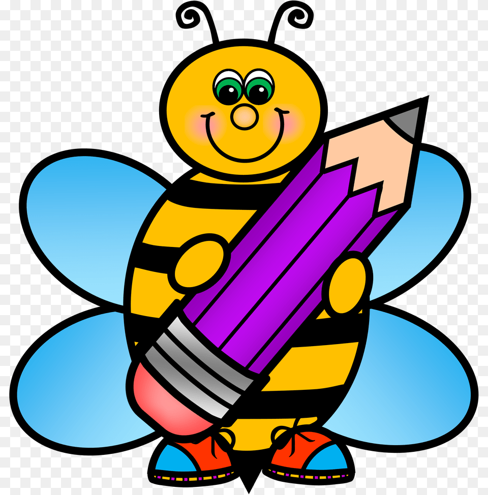 Bees Clipart Child, Pencil Free Png Download