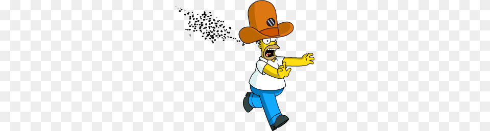 Bees In Homer Simpsons Camera Hatthe Simpsons Tapped Out, Clothing, Hat, Baby, Person Free Png