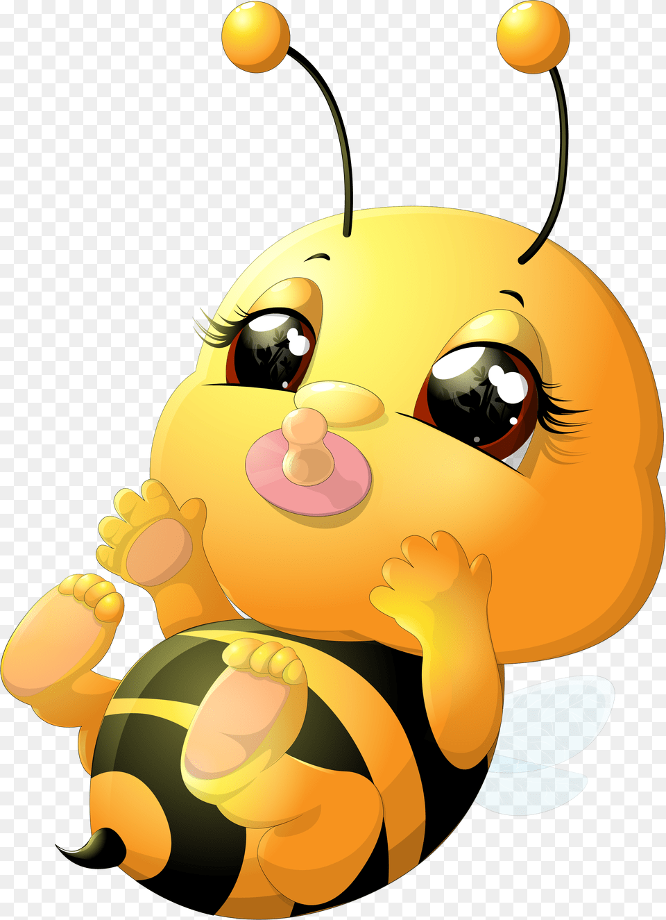 Bees Transparent Baby Cartoon Baby Bee Cartoon, Dynamite, Weapon Png Image