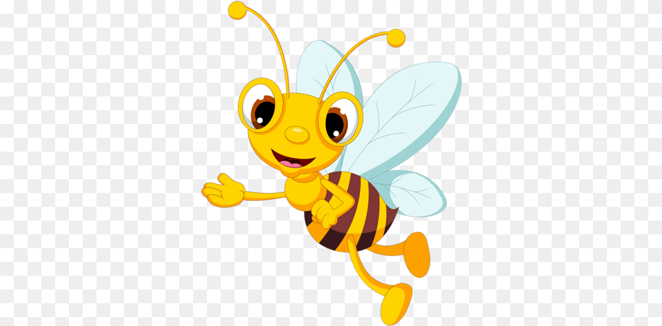 Bees Vector Honey Bee Clipart, Animal, Honey Bee, Insect, Invertebrate Free Png