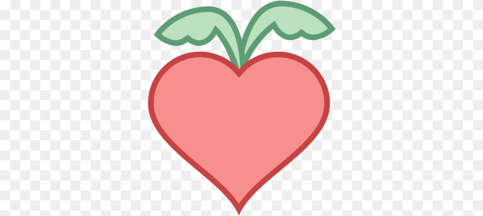 Beet Icon Heart, Berry, Food, Fruit, Plant Free Png