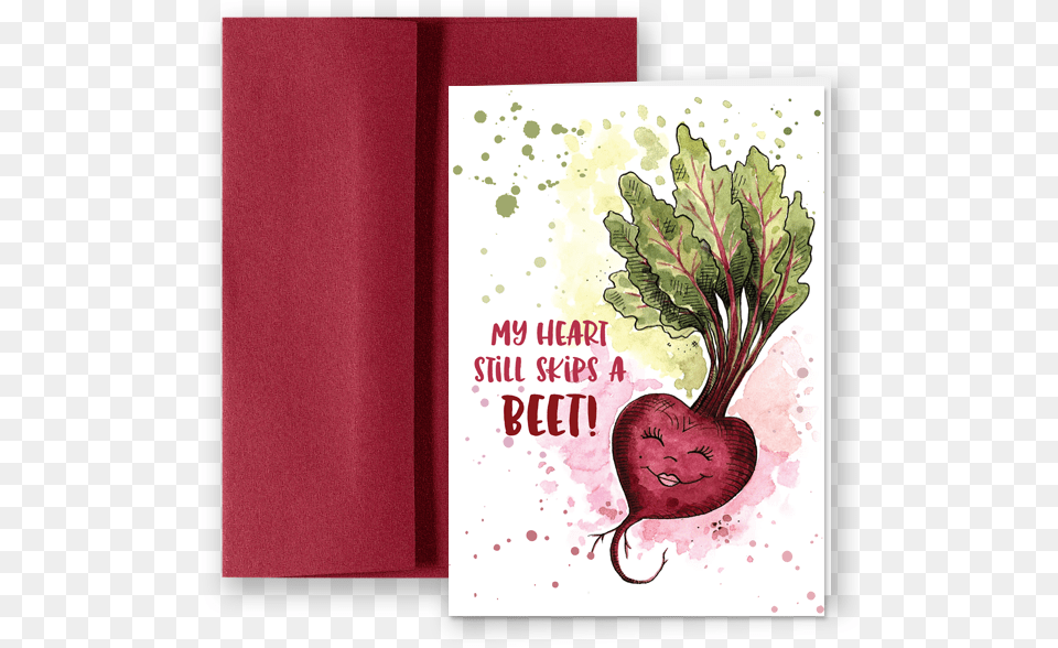 Beet Pun Watercolor Watercolor Painting, Envelope, Greeting Card, Mail, Food Png Image