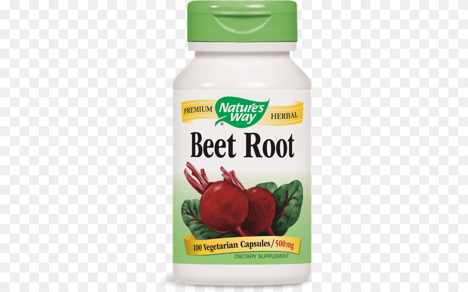 Beet Root Nature39s Way Beet Root 500 Mg 100 Vegetarian Capsules, Food, Ketchup, Produce Png Image