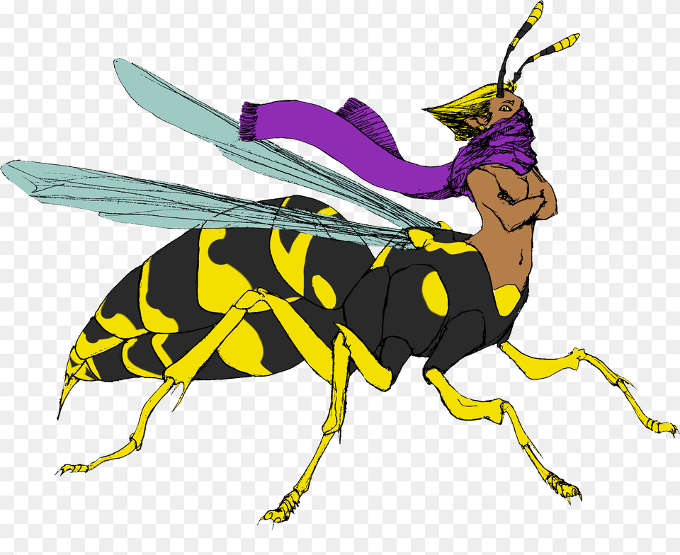 Beetaur Hornet, Animal, Bee, Insect, Invertebrate Free Png Download