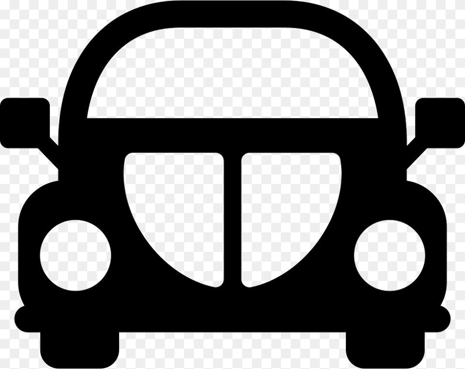 Beetle Car Front Of Beetle Car, Stencil, Clothing, Hardhat, Helmet Free Png