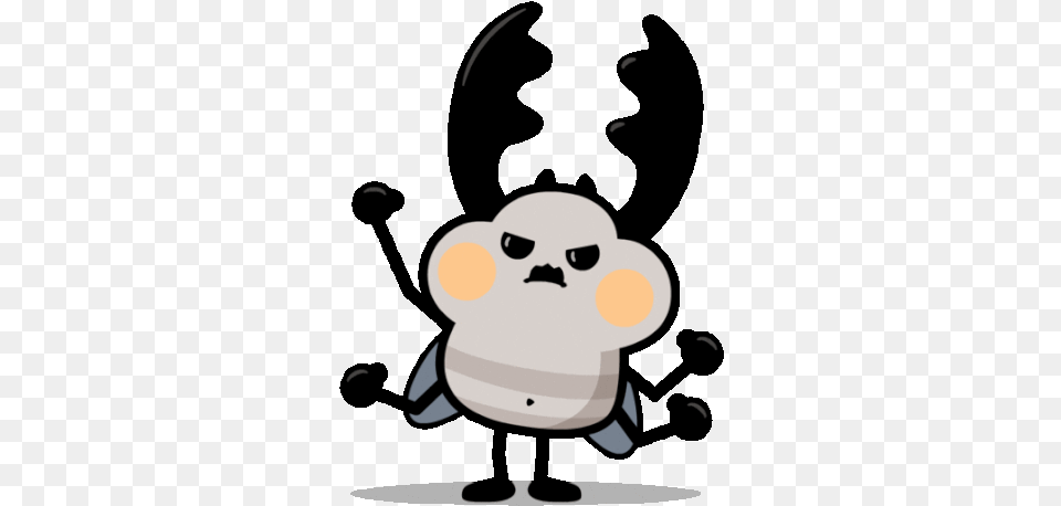 Beetle Is Angry Sticker Ticked Off Because Baby Animals Dot Free Png