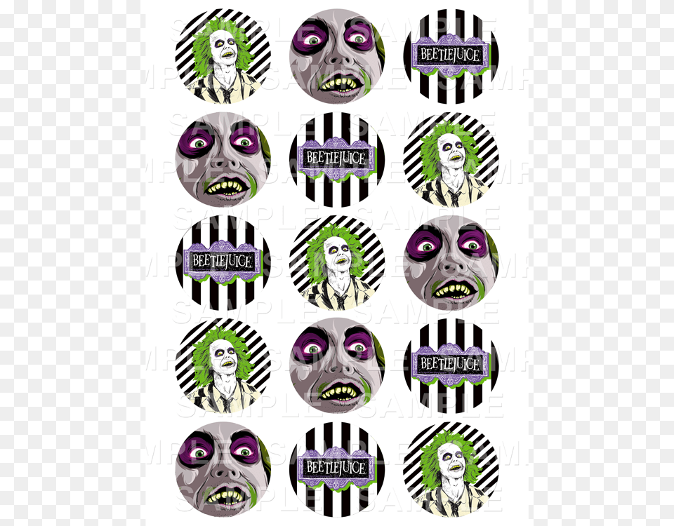 Beetlejuice, Sticker, Person, Adult, Woman Png