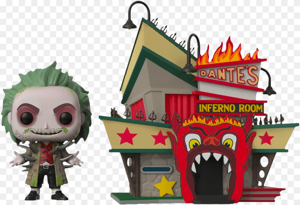 Beetlejuice Dante39s Inferno Funko, Face, Head, Person, Baby Png Image