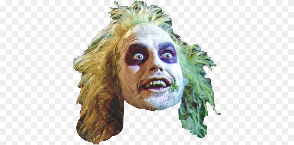 Beetlejuice Halloween Freetoedit Beetlejuice Face, Adult, Female, Head, Person Png Image