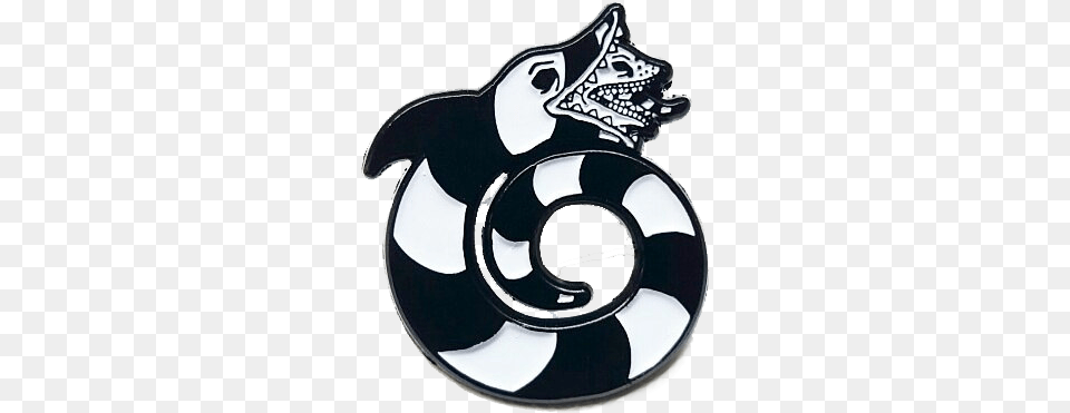 Beetlejuice Sandworm Pin, Logo, Water, Badge, Symbol Png Image