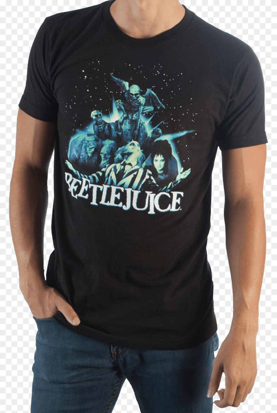 Beetlejuice T Shirt Warner Bros Beetlejuice Deluxe Edition Yes, T-shirt, Clothing, Pants, Jeans Free Png