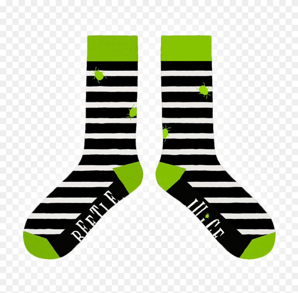 Beetlejuice The Broadway Musical Socks Beetlejuice Musical Merch, Clothing, Hosiery, Sock Free Transparent Png