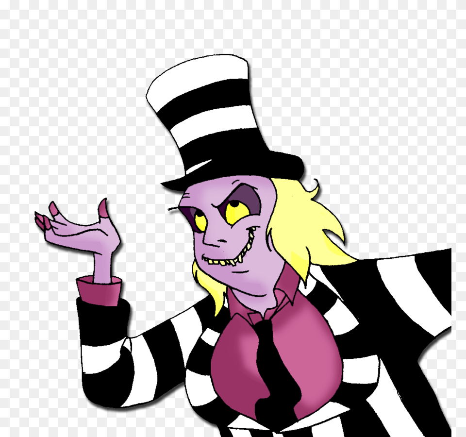 Beetlejuice Transparent Beetlejuice Images, Book, Comics, Publication, Purple Png