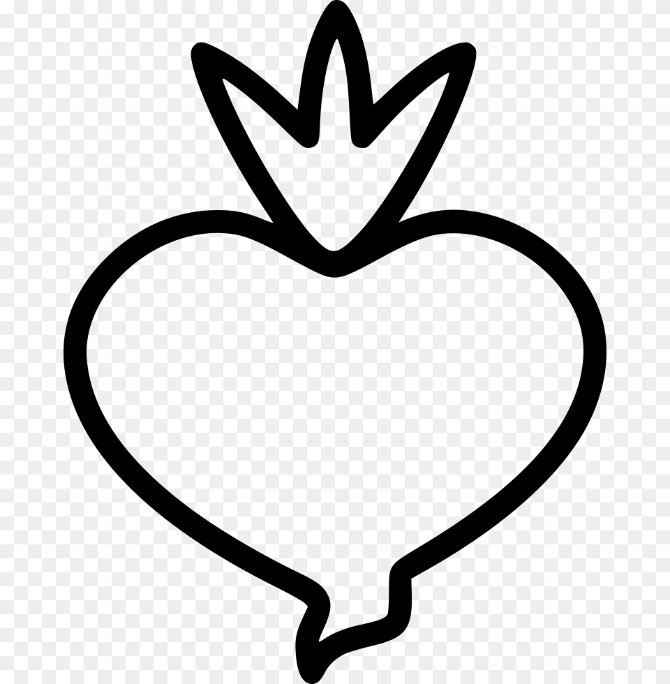 Beetroot Food Vegetable Plant Food, Stencil, Bow, Weapon Free Transparent Png