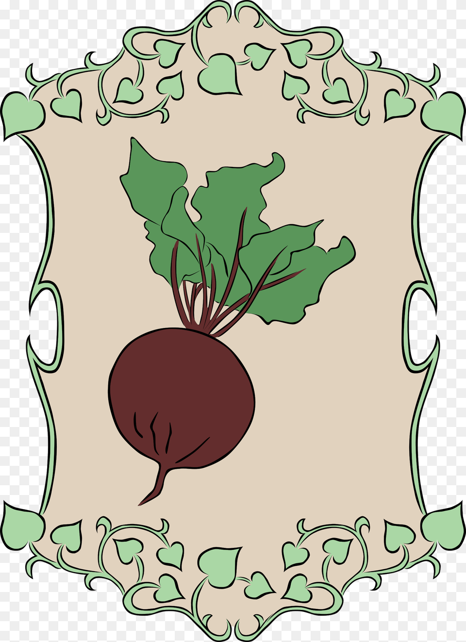 Beetroot Garden Vegetable Poison Ivy Border Clipart, Food, Produce, Plant, Radish Png