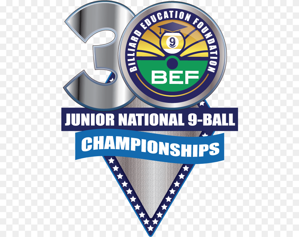 Bef Junior National Championships Announcement J Pechauer Cues Logo, Badge, Symbol, Dynamite, Weapon Free Transparent Png