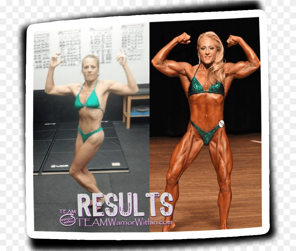 Before Amp After Shot Before And After Ifbb Pro Women, Adult, Woman, Female, Person Free Transparent Png