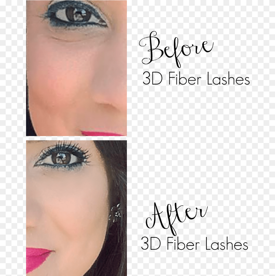 Before And After 3d Fiber Lashes Eye Liner, Person, Face, Head, Art Png